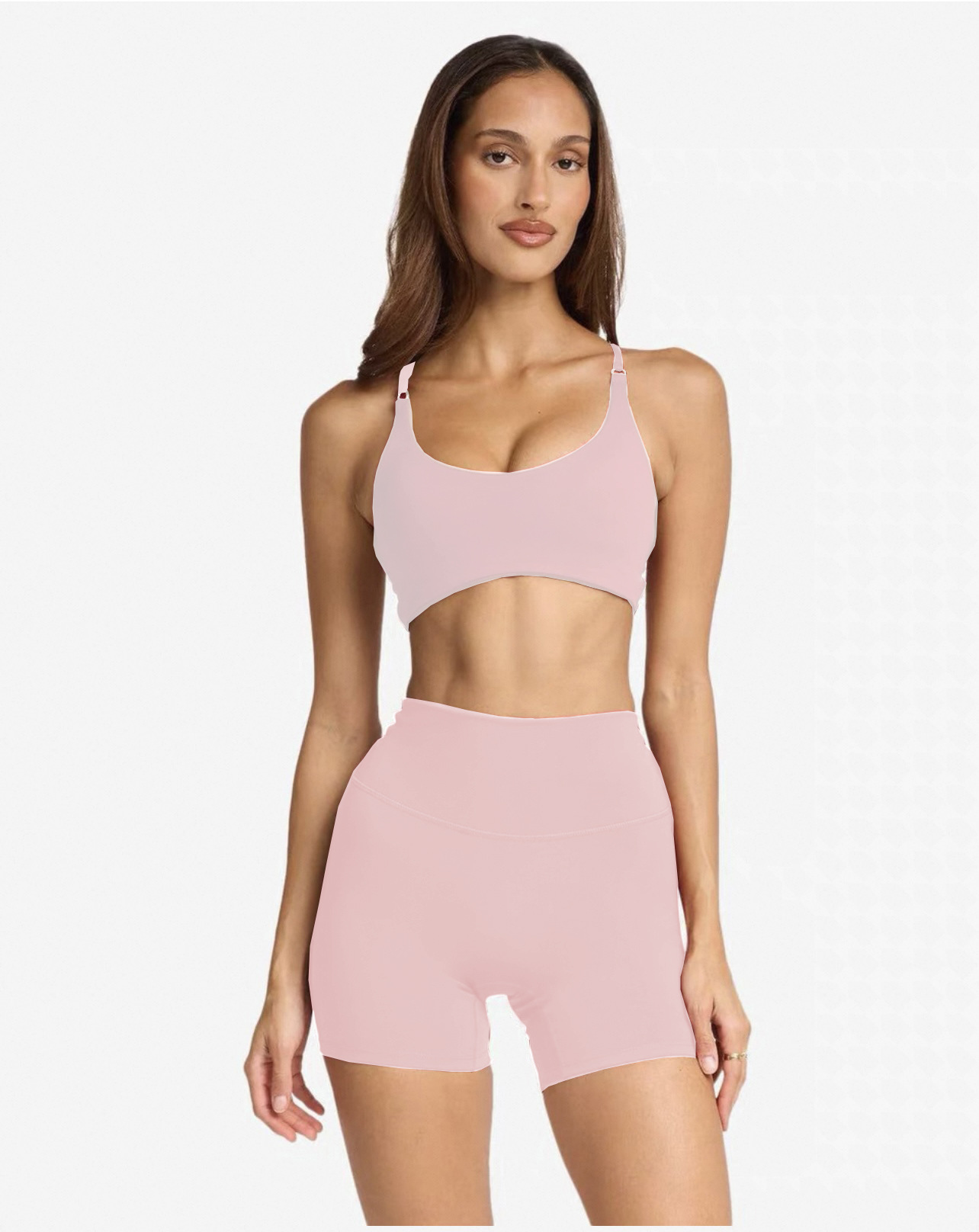 핑크색 반바지 정장