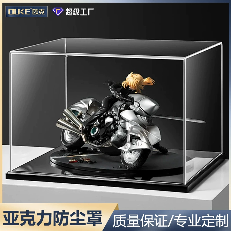 Защитный чехол для игрушечной модели в стиле «слепой бокс», ручной работы, для хранения и демонстрации моделей Lego, акриловый прозрачный бокс