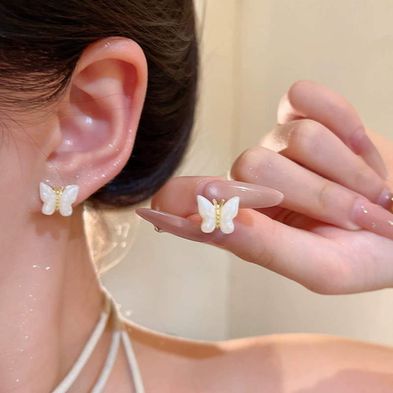 Серьги из серебра 925 с жемчужным бантиком, микровклейка цирконием, стиль 2026