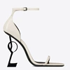 Белый (чёрный каблук 10 см)