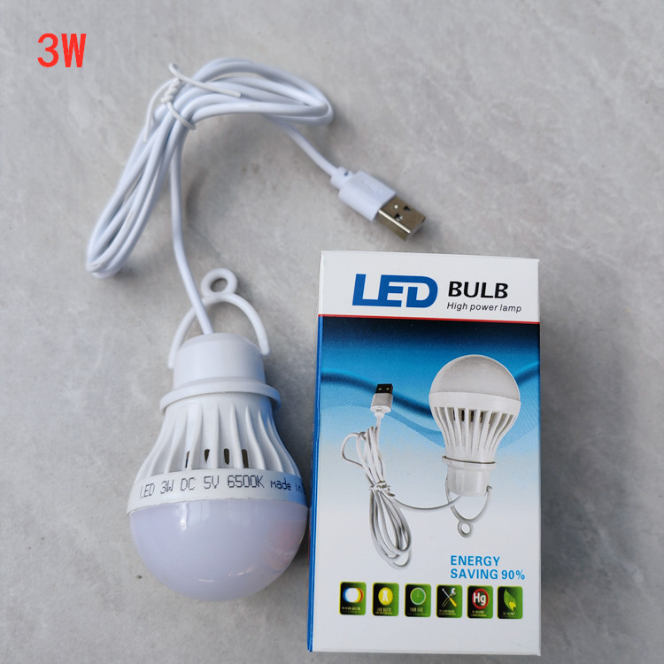 5V USB LED Bulb 6