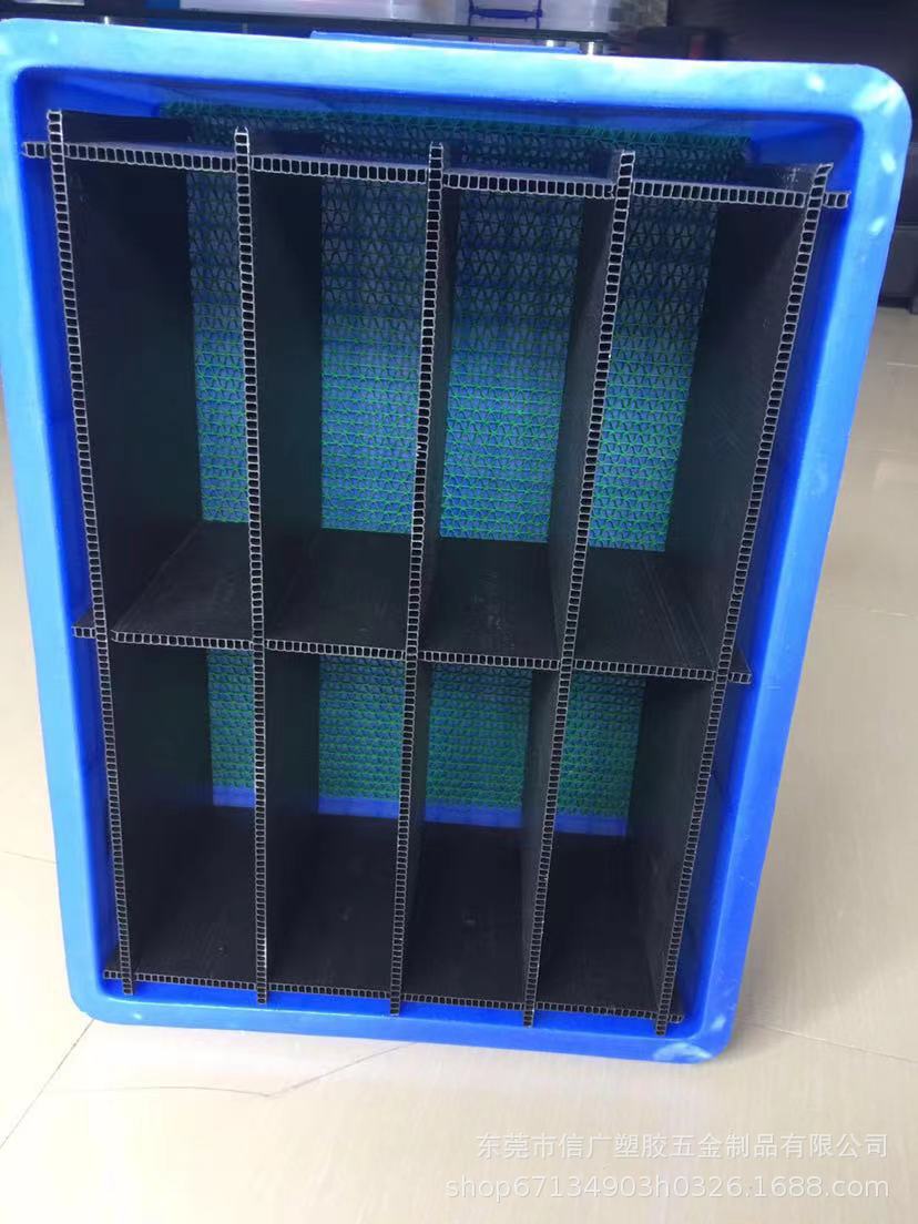 厂家直供塑料中空板万通板隔板钙塑板空心板瓦楞板骨架箱刀卡