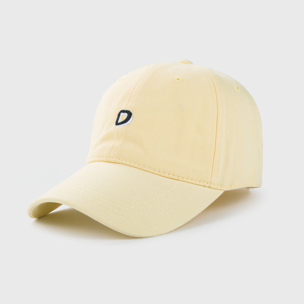 Korean Version Of The Letter D Embroidery Hat Fashion Simple Outdoor Baseball Cap Spring And Summer Sunscreen Cap display picture 3