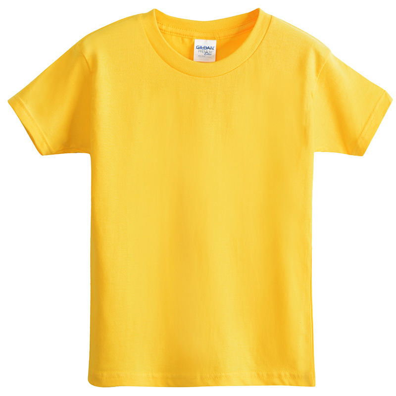 [Regular Customers Can Get Discounts] Shanghai Warehouse Gildan 76000B 180g Cotton Round Neck Short-Sleeved T-Shirt for Kidsren