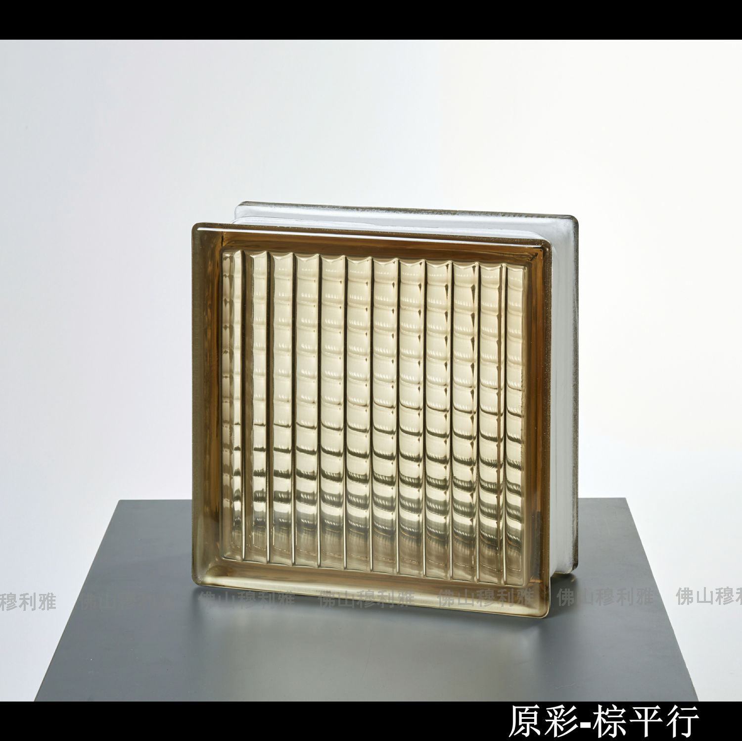 Lihai Hielo ladrillo de vidrio decoración red roja ladrillo cuadrado pared de partición de baño pared de fondo fabricante de ladrillo de vidrio hueco