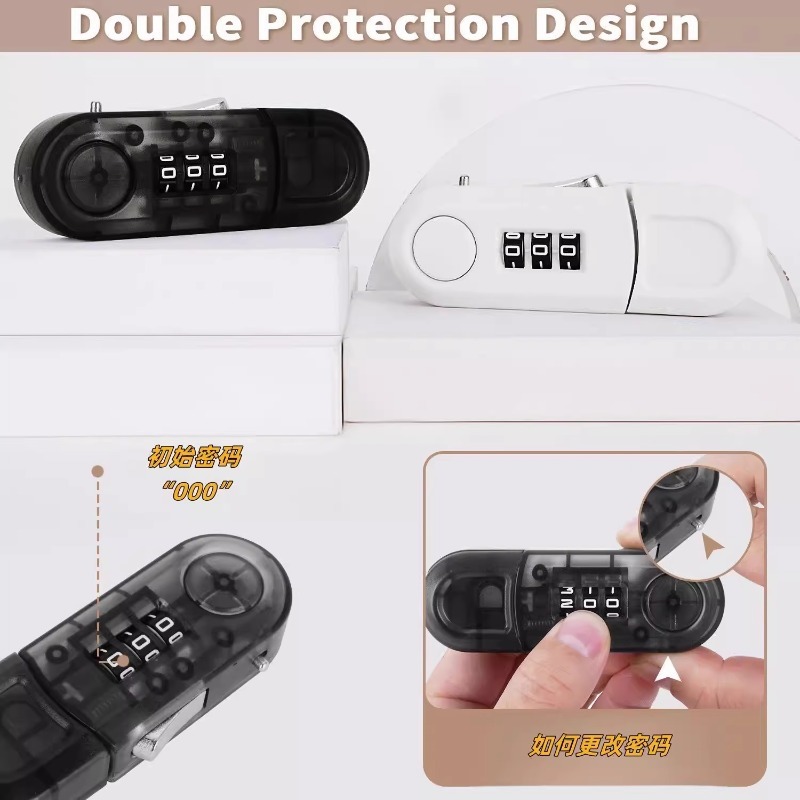 引き出しパスワードロックパンチフリーキャビネットドアチャイルドセーフティロックダブルオープン冷蔵庫ロックオフィス盗難防止ロック|undefined