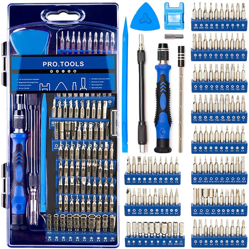 124-in-1 multi-purpose manual screwdriver set iphone mobile computer household manual screwdriver set