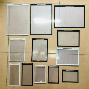PVC card holder flip table card holder menu color page set restaurant menu set price plate set Wholesale