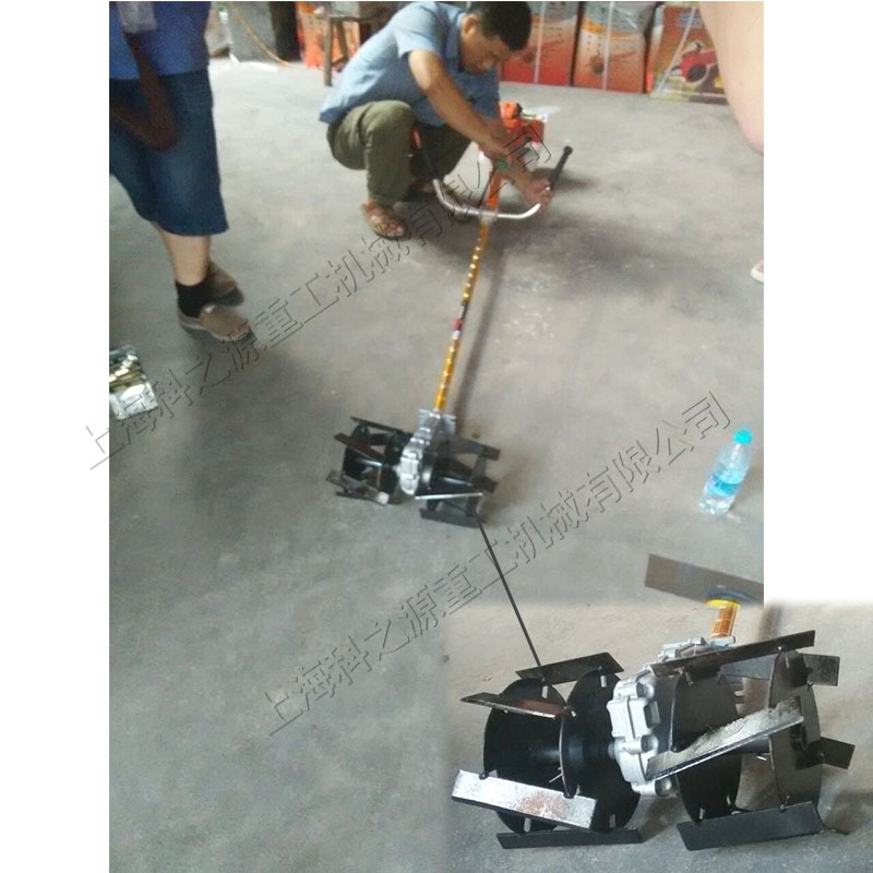 园果园杂草除草工具农作物种植松土机手持式便携小型打草机