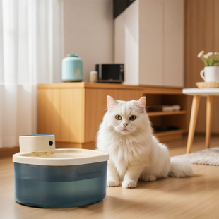Zhitian Cat Water Dispenser Flowing Water Unplugged Automatic Water Feeder Pet Dog Water Dispenser