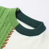 2026秋季新款圆领宽松加厚长袖针织衫青少年运动休闲套头毛衣外套，男装针织衫/毛衣，星座614