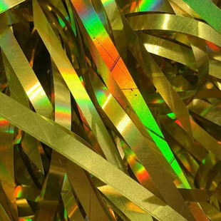Lafite strip size multi-color multi-flash Lafite silk can be made of ultra-fine flash silk flash raffia grass