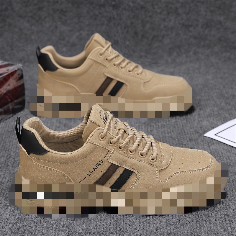 2024 otoño zapatos de hombre nuevos zapatos de moda casuales de hombre herramientas retro suela gruesa zapatos de trabajo zapatos de protección contra el desgaste
