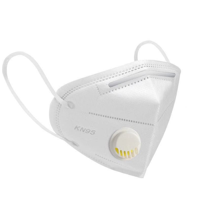 Máscara N95 / KN95 auténtica, embalaje independiente, máscara antipolvo de cinco capas gruesas para adultos, máscara desechable anti-fog