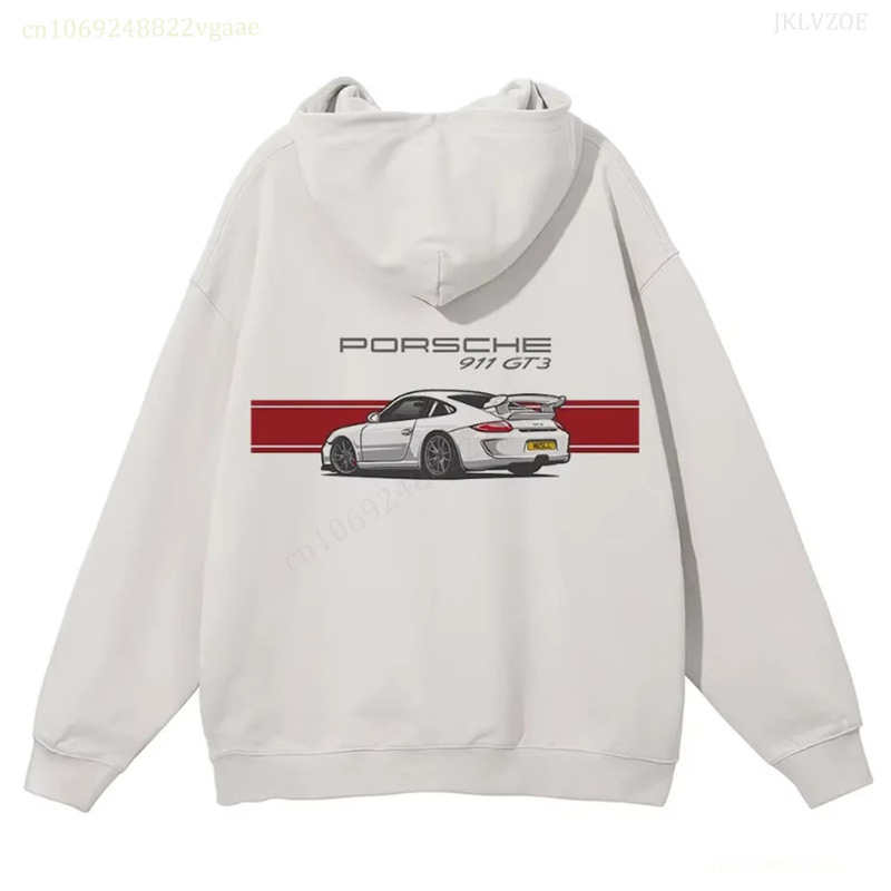 Autumn and Winter Need Money Porsche Sweatshirt Men's Alphabet Graphic Hip-Hop Pullover Cotton Sweatshirt Women's Coat