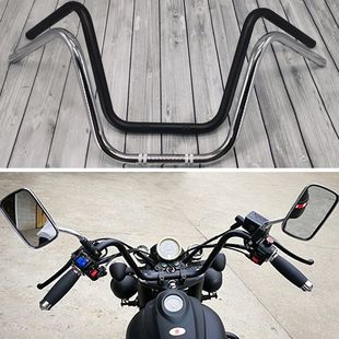 CG125 motorcycle modified car handle retro low handle direction handle 25m caliber faucet handle and accessories