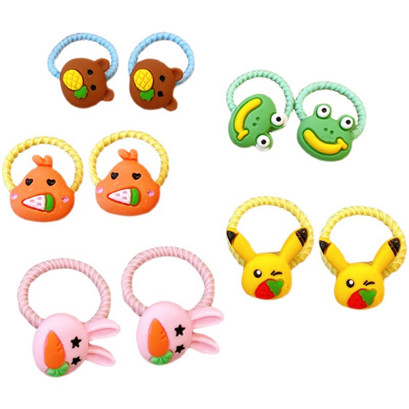 Banda de goma para niños no daña el cabello elástico buena banda de goma cuerda de pelo de bebé tamaño pequeño lazo gargantilla de pelo banda de pelo accesorios para el cabello