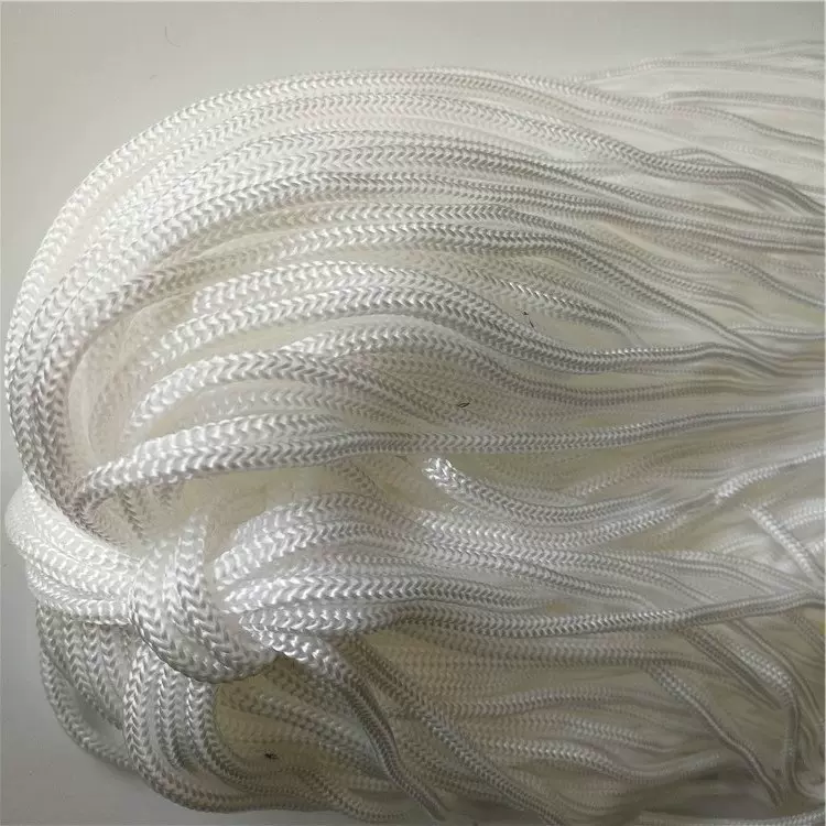 PP抽绳白色绳 黑色抽绳 帽绳 空心绳 束口绳手提绳彩色编织尼龙绳