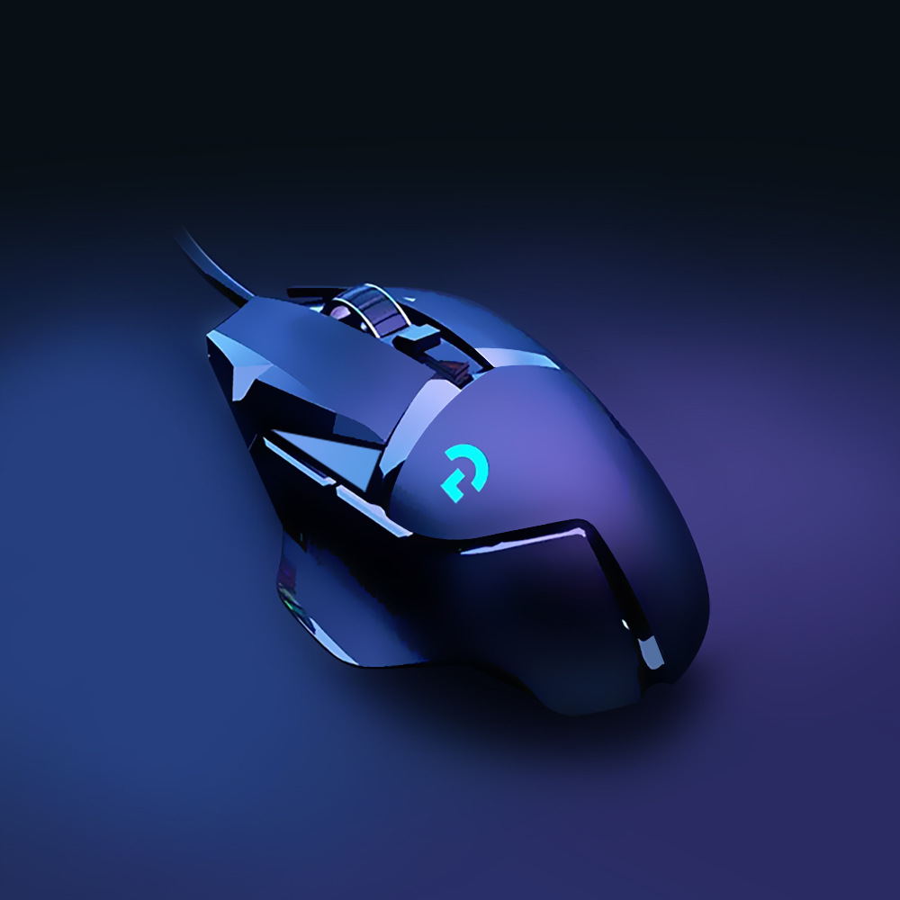G502 Wired Gaming Mechanical Mouse Lol League of Legends Rgb Esports Macro Pubg Computer Internet Cafe Gaming Mouse