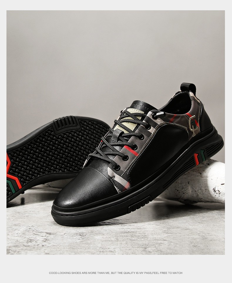 Spring And Summer New Youth Casual Skate Shoes Korean Version Trendy Men's Shoes Students All-match Sports Lazy Flat Small White Shoes_voghion.com