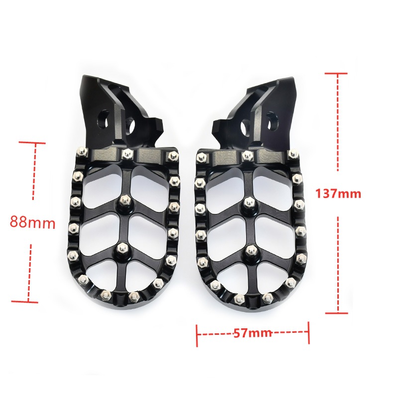 Suitable for Qiu Long Ji Bee Foot Pedals Cnc Electric Motorcycle Surron Ultra Bee Rear Foot Pedals for Off-Road Use