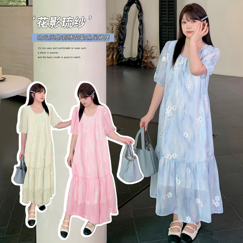  夏  XL-5XL 大きいサイズ ワンピース