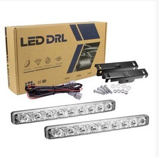 Universal Spear Led Light Strip Modification Led Light Car Super Bright Daytime Running Turn Signal Daytime Yellow Light Waterproof