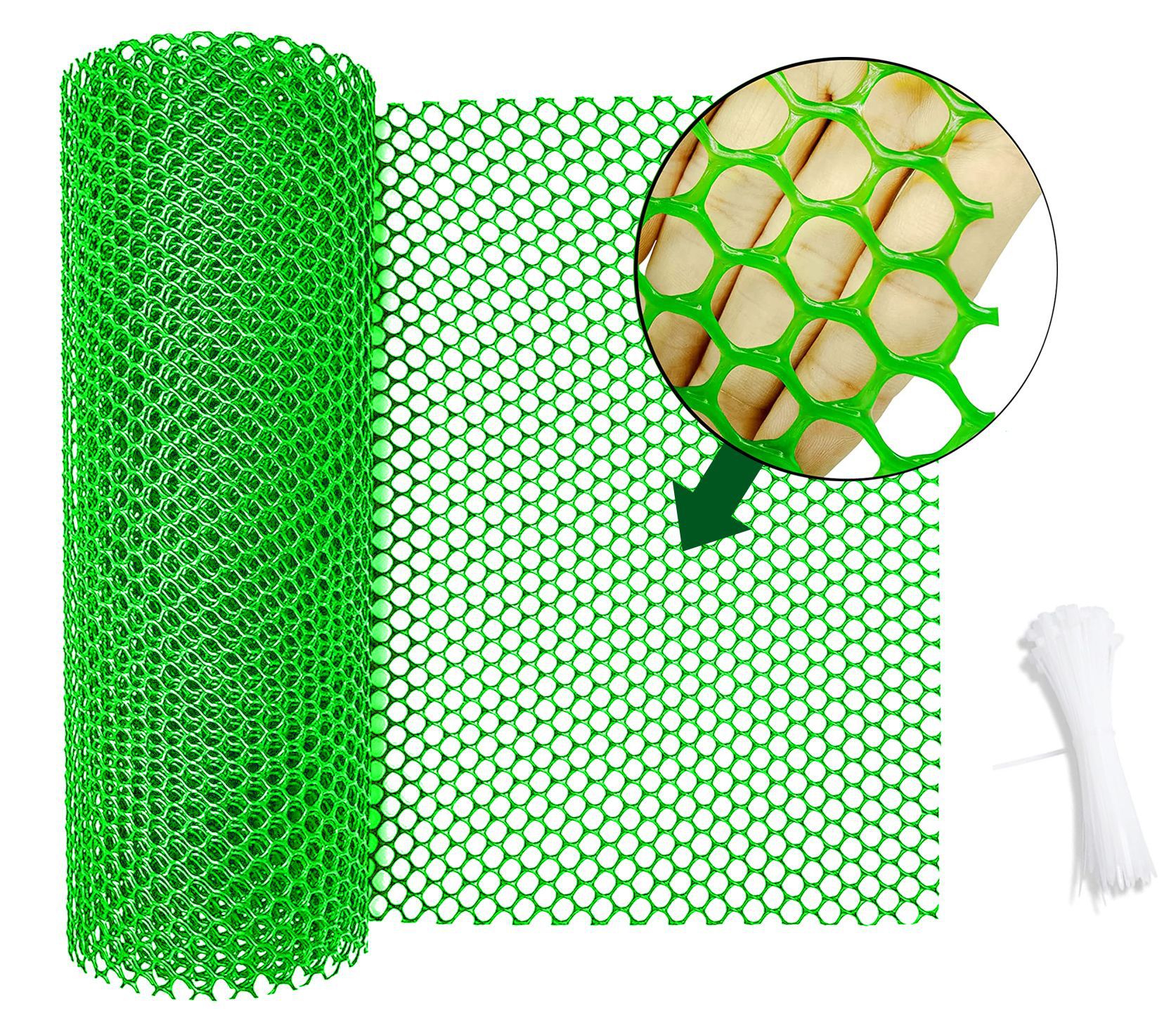 Hexagonal Plastic Fence Netting