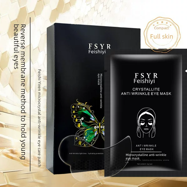 Feishiren Microcrystalline Anti-Wrinkle Eye Mask Patch, Hydrating, Moisturizing, Diluting Fine Lines, Eye Care, Lifting and Nasolabial Folds Patch