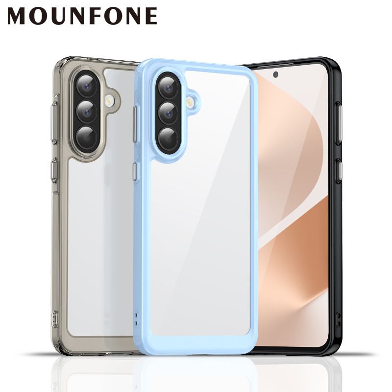 适用三星Galaxy A57 5G手机壳三星A37透明亚克力太空壳全包保护套
