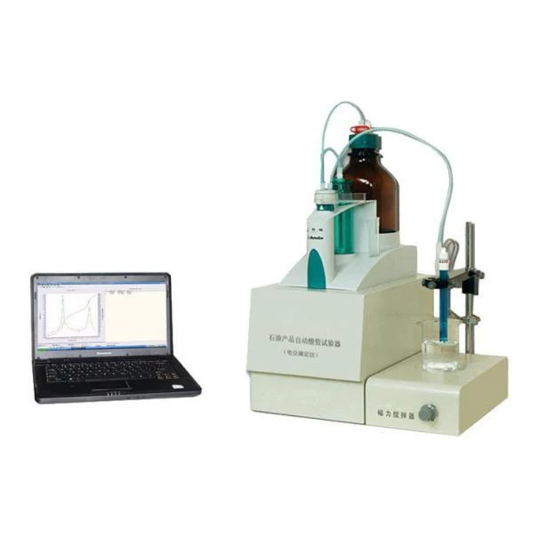 Испытатель кислотности сырой нефти Паровая турбина, маслинная кислота, автоматический датчик кислотности, кислотный экспериментальный завод