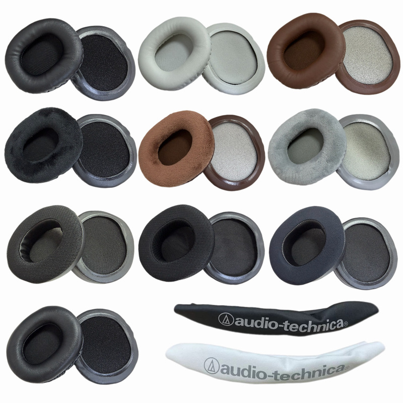 Suitable for Audio-Technica Ath-M10 M20 M20X M30 M40 M50X Headphone Covers, Sponge Covers, Ear Pads Suitable for Audio-Technica Ath-M10 M20 M20X M30 M40 M50X Headphone Covers, Sponge Covers, Ear Pads