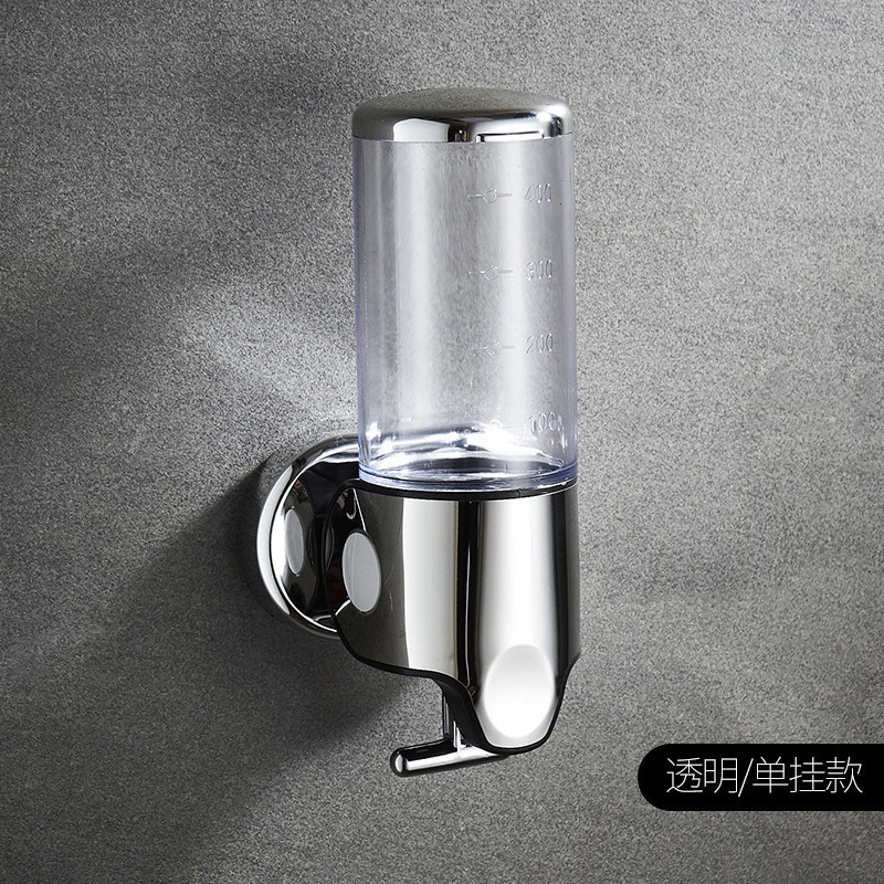 Dispensador de Jabón Manual de Pared de Plástico ABS Galvanizado para Baño y Hotel image 11