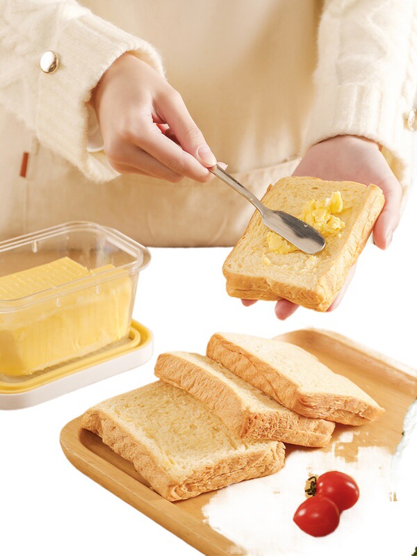 Jバターカットボックスバターカッター冷蔵库タッパー収纳シールフタ付バター分割ボックスストレージb|undefined