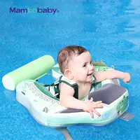 Mambobaby не надувной детский круг сиденье сплошной плавательный круг детский навес кожаный плавательный круг