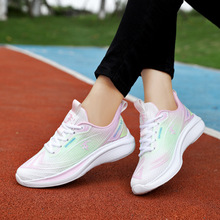 乔尼丹莱女鞋运动鞋2025春秋新款休闲鞋网面透气耐磨防滑跑步鞋子