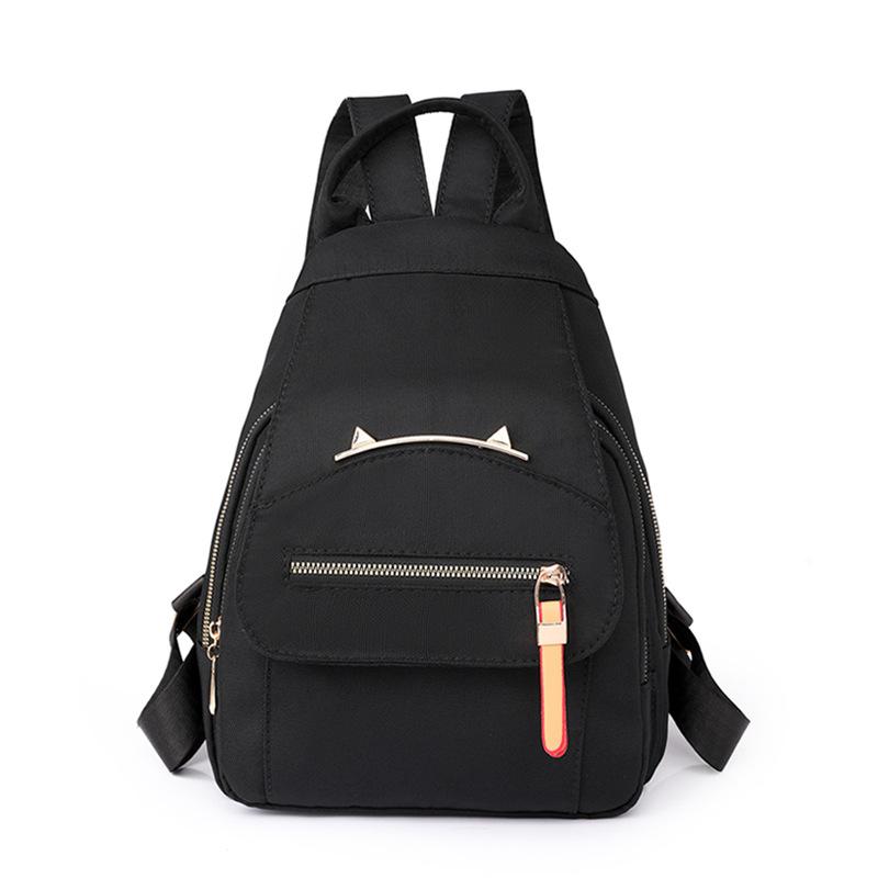 2023 nueva mochila casual para mujer de nailon moda plegable salvaje viaje al aire libre mochila mochila escolar al por mayor