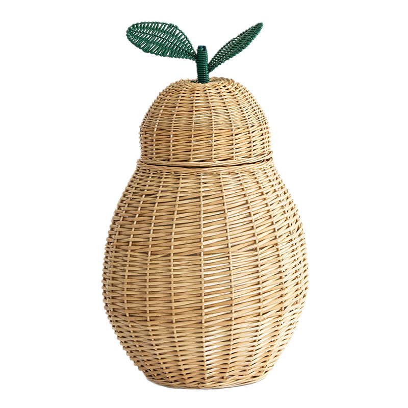 Cesta de almacenamiento de estilo de seda de caña personalizada baño ropa sucia juguetes cesta de almacenamiento de decoración de alojamiento residencial de hoteles cesta de almacenamiento