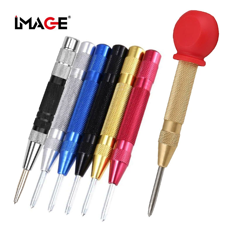 Полностью автоматический локатор центрального перфоратора аварийно-разбитое окно металлический указатель позиционирования латунный пружинный центр Blunderbuss