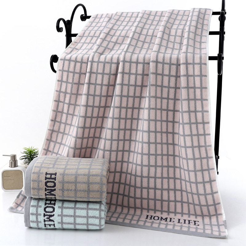 Manufacturer Wholesale Pure Cotton Bath Towel 70*140 Thickeneded Large Towel Home Daily Necessities Supermarket Shopping Mall Street Stall