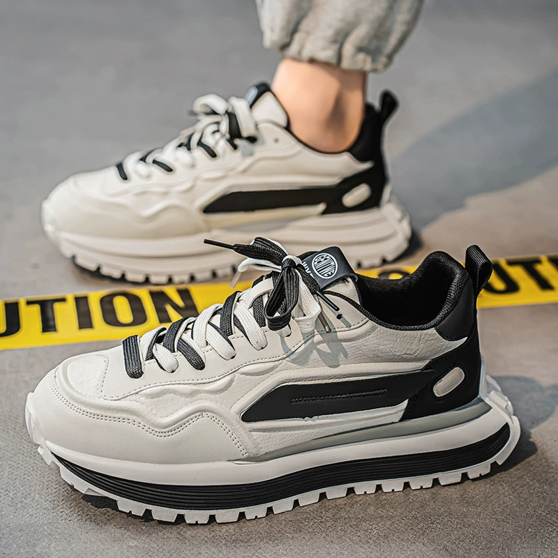 Low sneakers platform, sports shoes, loafers for leisure