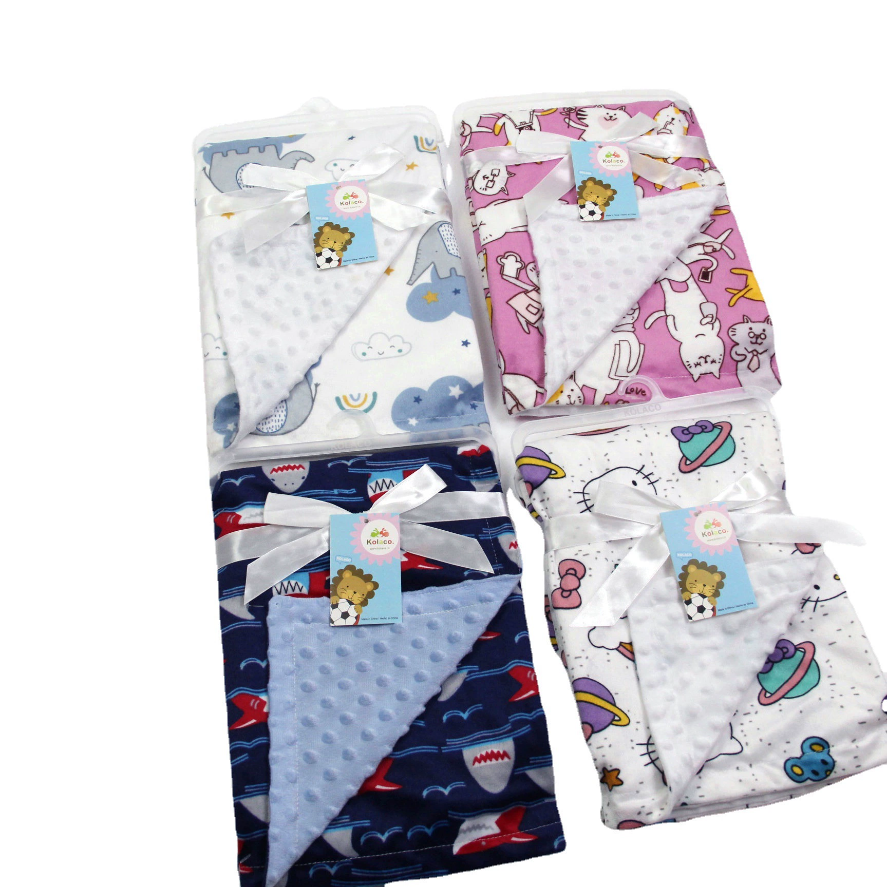 Плед для новорожденных с принтом, весенне-осенний стиль, теплый детский плед, комфортный хлопковый вельветовый плед, мягкий и приятный для кожи