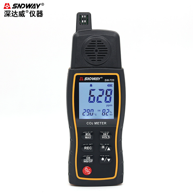 SNDWAY深达威高精度二氧化碳检测仪二氧化碳浓度空气CO2监测
