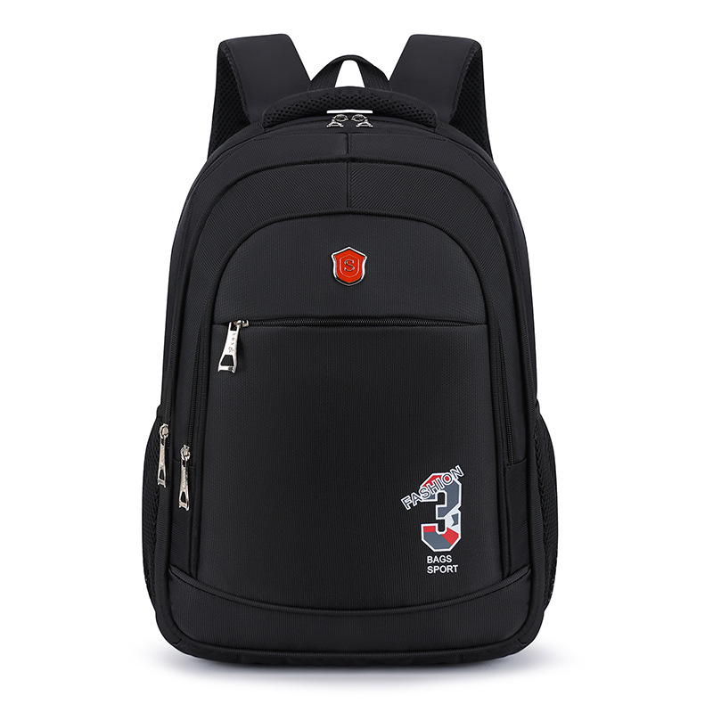 Mochila transfronteriza para hombres nuevos, mochila para computadora de negocios, desplazamientos al aire libre, estudiantes de secundaria de gran capacidad, reducción de carga, mochila