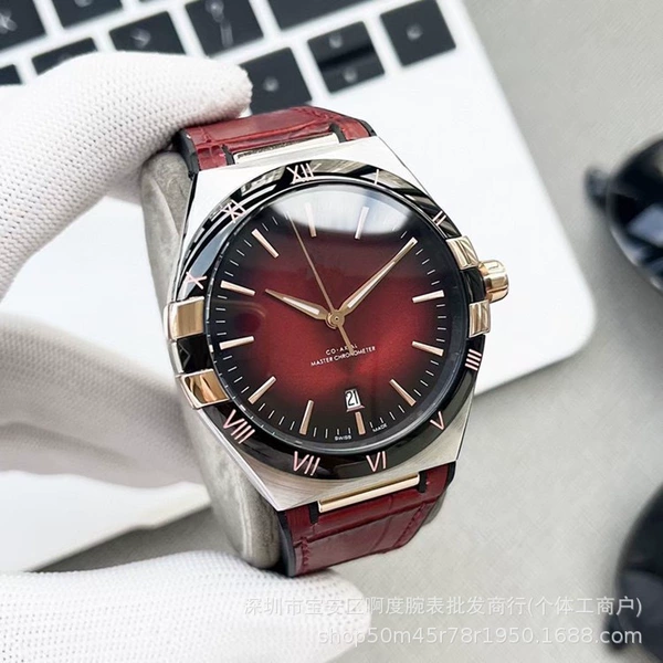 Burgundy belt