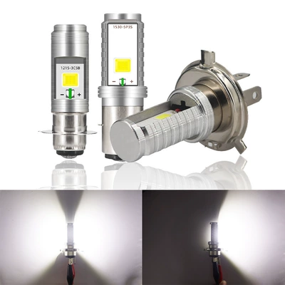 Motorcycle headlights, headlights, Motuoche Headlight COB Bulb