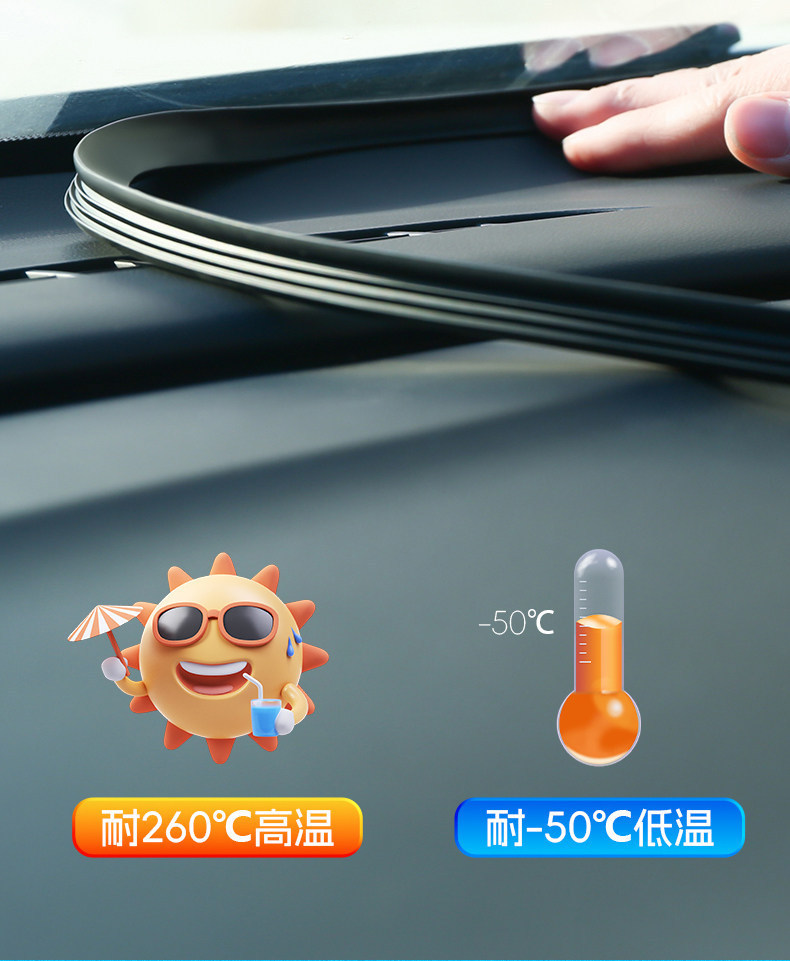 Geely Xingyue Dedicated Full-Range Car A/B/C-Pillar Dashboard Sealing Strip, Door Soundproofing Strip, Dustproof Strip, and Noise Reduction Strip
