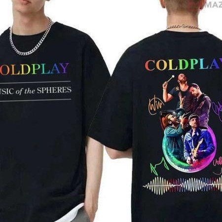2024 New Cool Play Band World Tour T-shirt Cold Same Game Y2K Men's and Women's Trendy_voghion.com