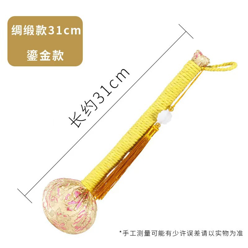 새틴 태슬 스타일 31cm (골드)