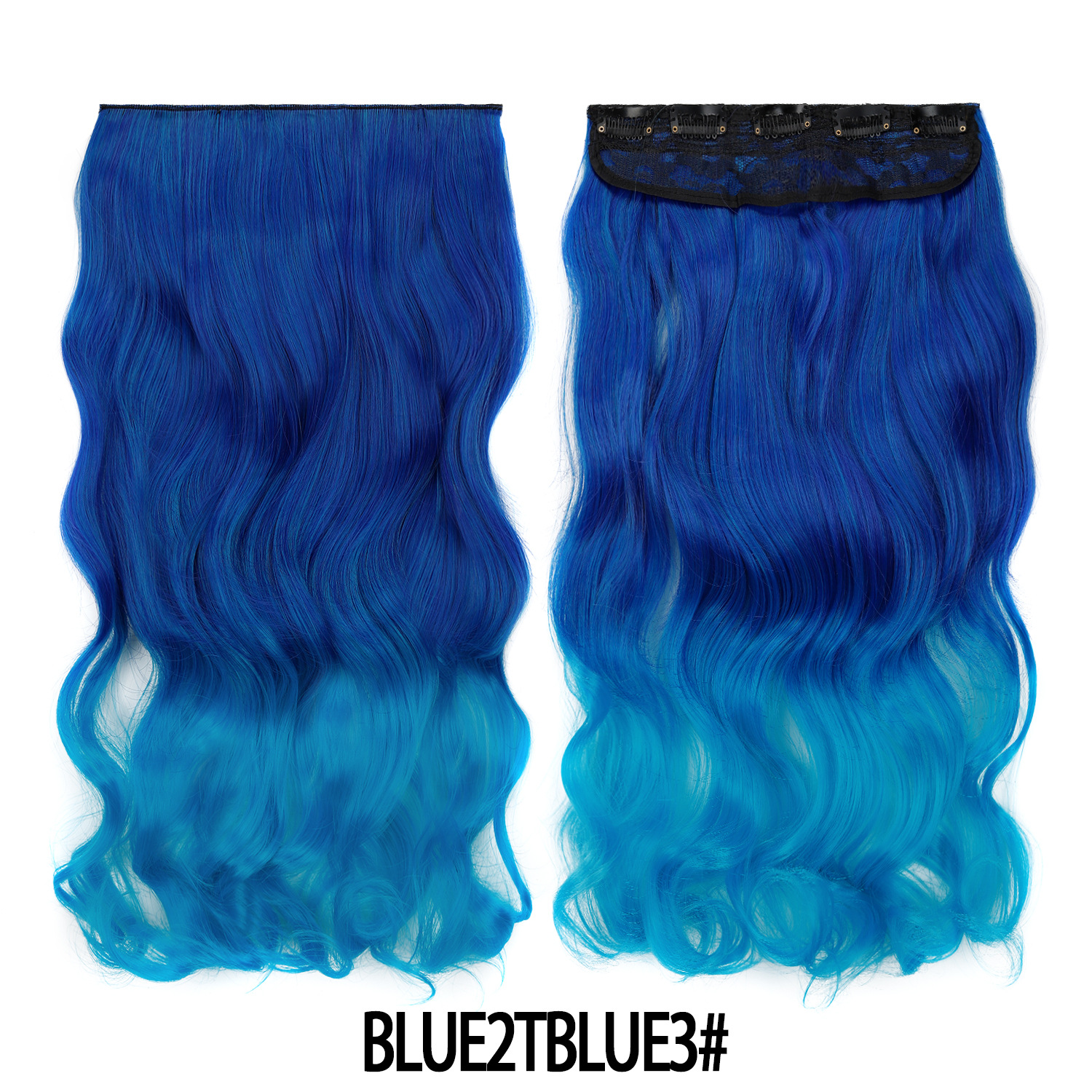 27 Deep blue gradient sky blue roll